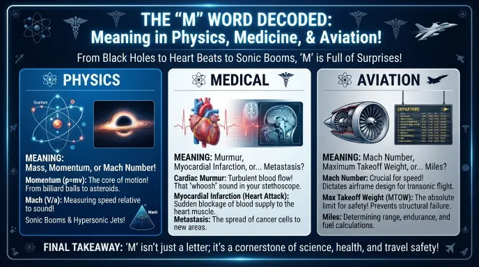 Meaning in Physics, Medical, and Aircraft Terminology