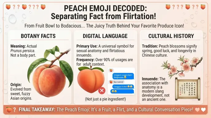 Common Misconceptions About the Peach Emoji