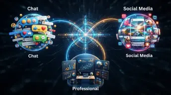 Usage in Different Contexts: Chat, Social Media, and Professional Fields